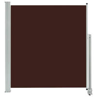 AUSZIEHBARE Seitenmarkise 140 x 300 cm Braun - Braun, Textil (300/140/300cm) - furnicato