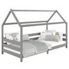HAUSBETT FINA 90X200 CM - Grau, Holz (96/134/206cm) - IDIMEX