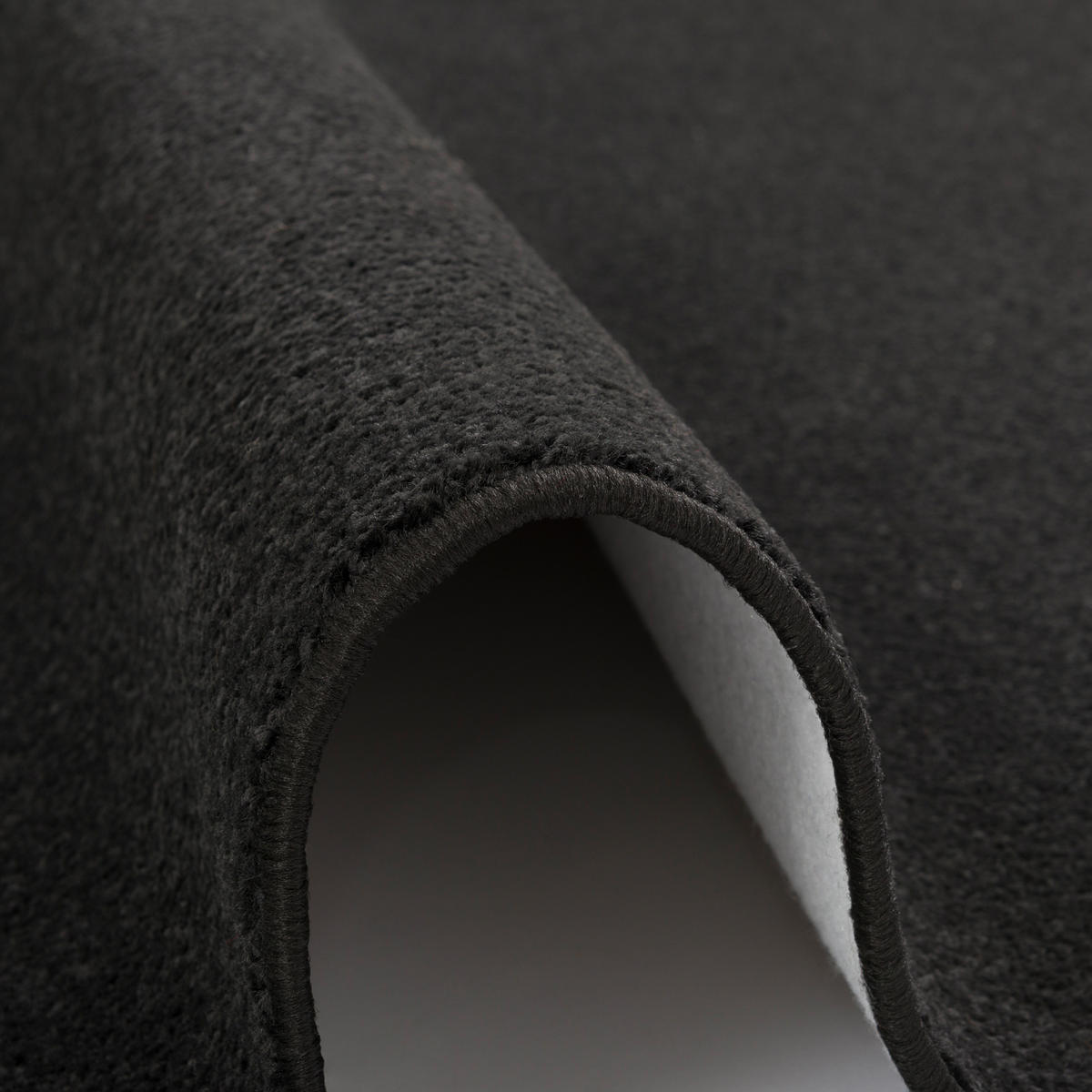 TREND VELOURS TEPPICH JOY - Schwarz, Textil (160/240cm) - Snapstyle