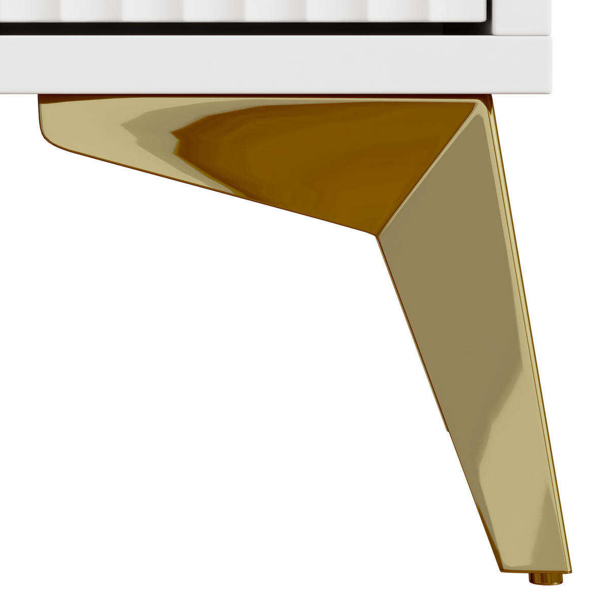 SCHUHSCHRANK 90/25/121 cm in Weiß mit 3 Klappen, Schublade und Tür - Weiß, Holzwerkstoff (90/121/25cm) - Flora Grace