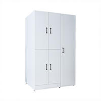WASCHMASCHINENSCHRANK DORA-II 115cm Breit, 186cm Hoch - Weiß, Holzwerkstoff (115/186/73.8cm)