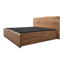 BETT Massivholz Akazie 160 x 200 x 105 natur PURE ACACIA #302 - Braun, Holz (160/200cm) - Massivmoebel24