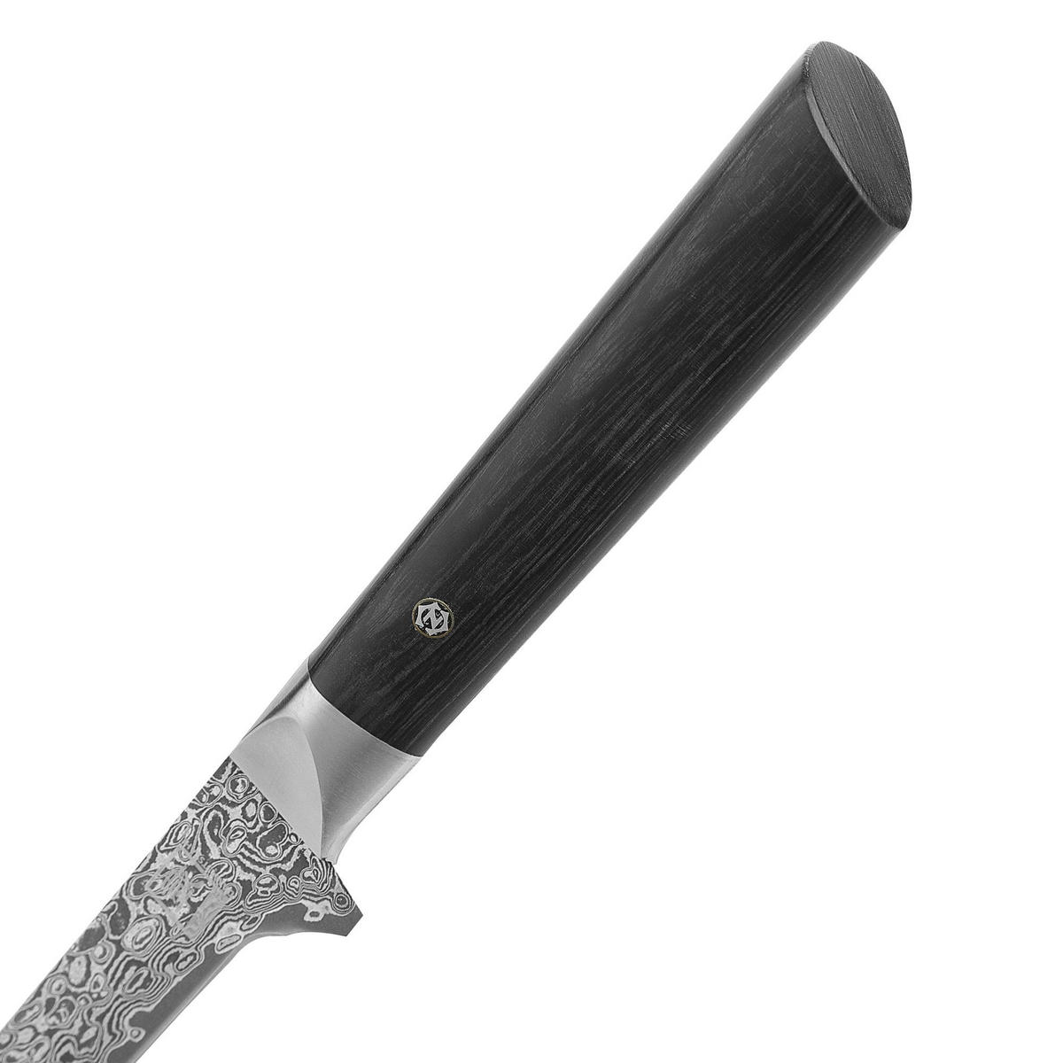 AUSBEINMESSER 14 cm - Schwarz, Holz/Metall (29cm) - Zayiko