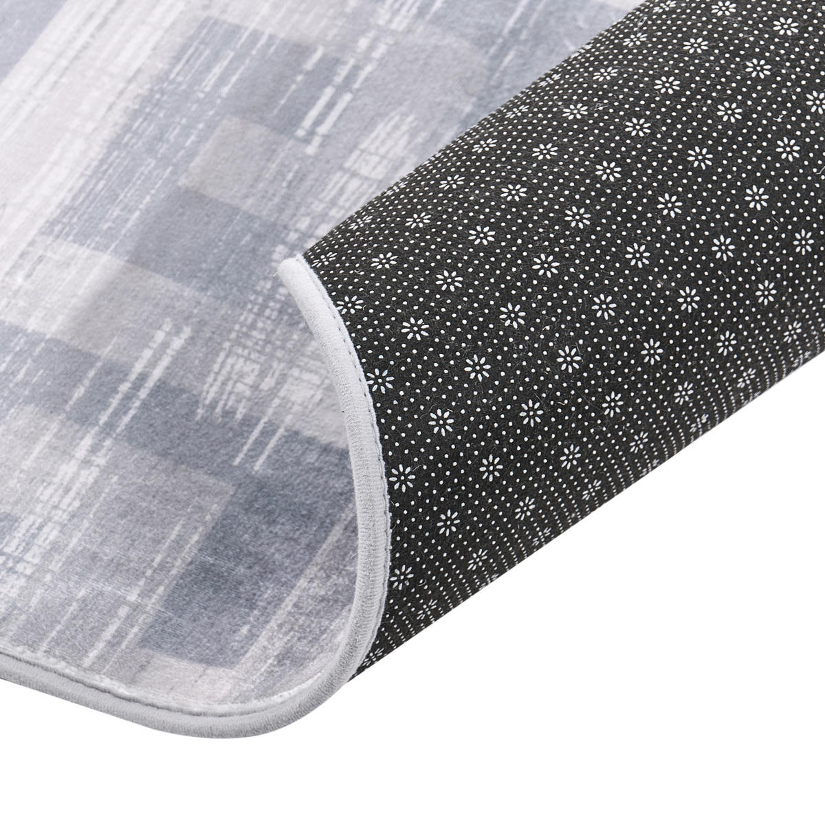 TEPPICH Grau 140/200 cm Beydag - Grau, Textil (140/200cm) - Beliani