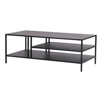 COUCHTISCH Kumlinge 40/110/55 cm - Schwarz, Metall (55/110/40cm) - [en.casa]