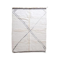 BERBERTEPPICH aus reiner Wolle 210x 276 cm - Weiß, Naturmaterialien (210/276cm) - AFK Living