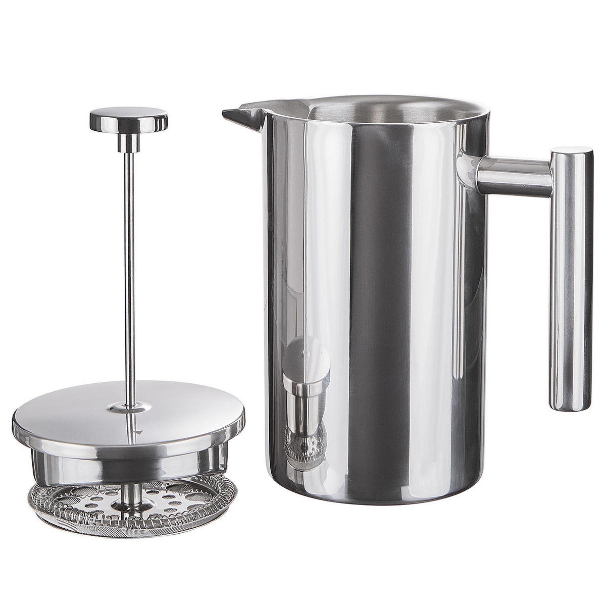 KAFFEEPRESSE (6er Set) House Blend - Silberfarben, Metall (10/21/18cm) - Butlers