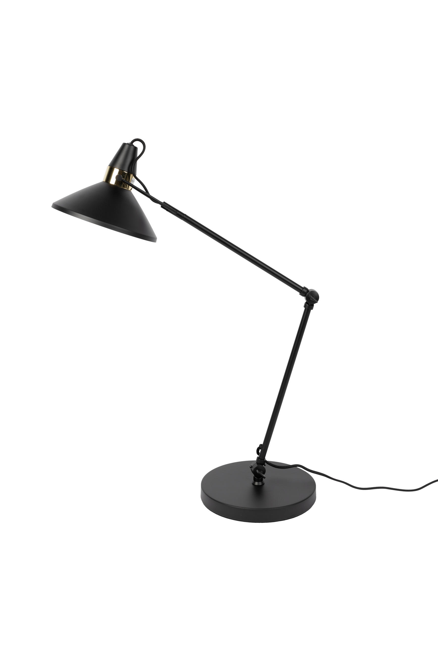 TISCHLAMPE Jona - Schwarz - 22/22/70 cm - Schwarz, Metall (22/22/70cm) - Novel