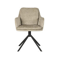 ESSZIMMERSTUHL Joy - Beige - 63/58/83 cm - - Hellbraun, Textil (58/83/63cm) - LABEL51
