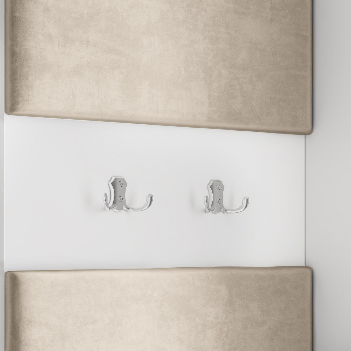 GARDEROBENSCHRANK VIRA 95/181/51 cm Modern Eichefarben - Eichefarben/Schwarz, Holzwerkstoff (95/181/51cm) - MASSENO