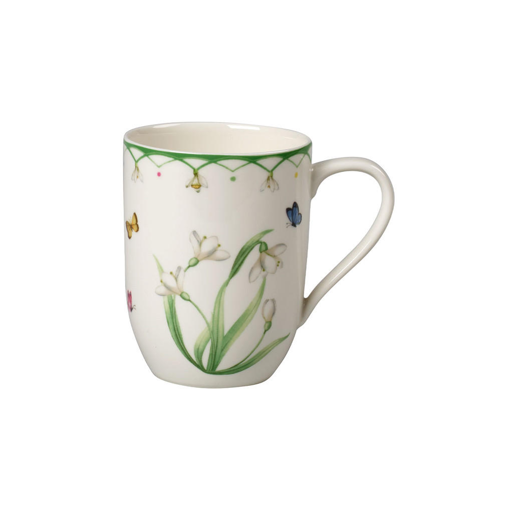 BECHER MIT HENKEL Colourful Spring bunt 340 ml - Multicolor, Keramik (0.34L) - Villeroy & Boch
