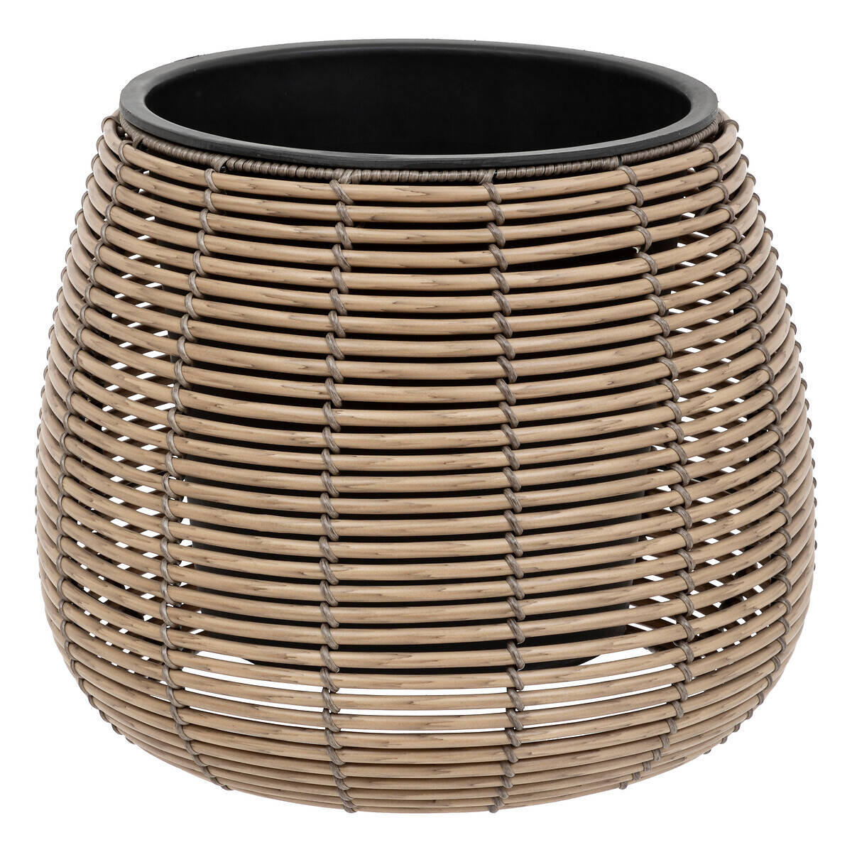 BLUMENTÖPFE 3er-Set - Braun, Kunststoff (36cm) - Atmosphera Createur d´interieur