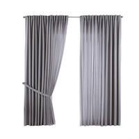 SCHLAUFENGARDINE 2ER SET »Jena« HxB 250x300 cm Silber - Silberfarben, Textil (300/250cm) - Gardinenbox