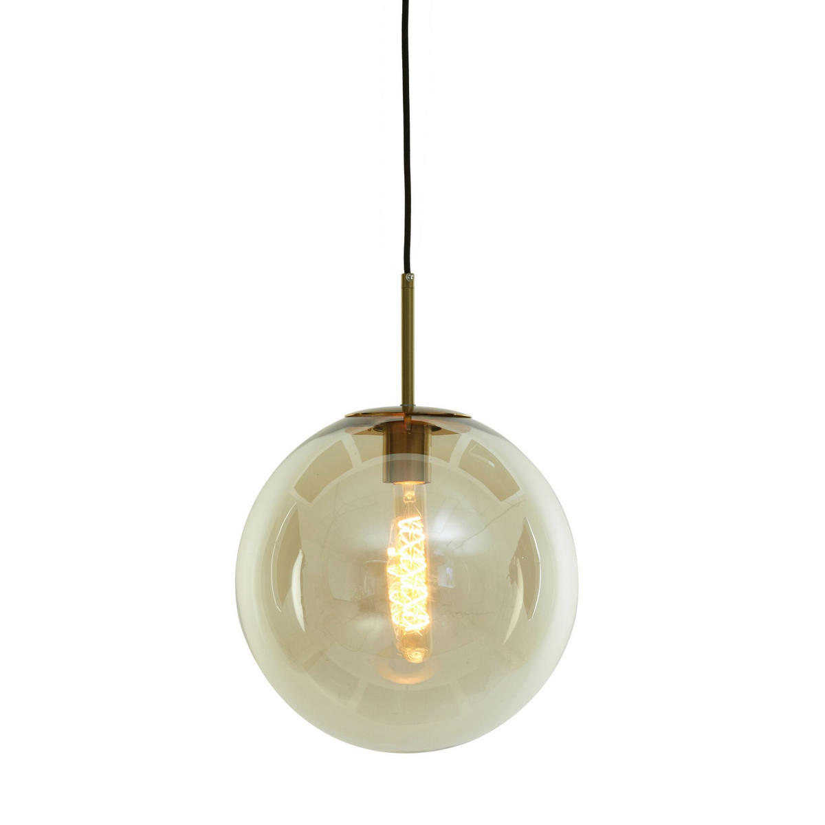 HÄNGELAMPE Medina Gold Ø40/40 cm - Goldfarben, Glas (40/40/40cm) - Light & Living