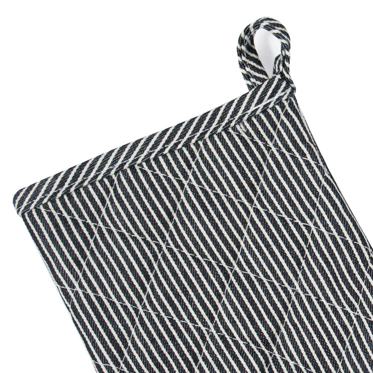 OFENHANDSCHUHE, 18x25 cm, 100% Baumwolle, Grau - Schwarz, Textil (18/25cm) - Zollner