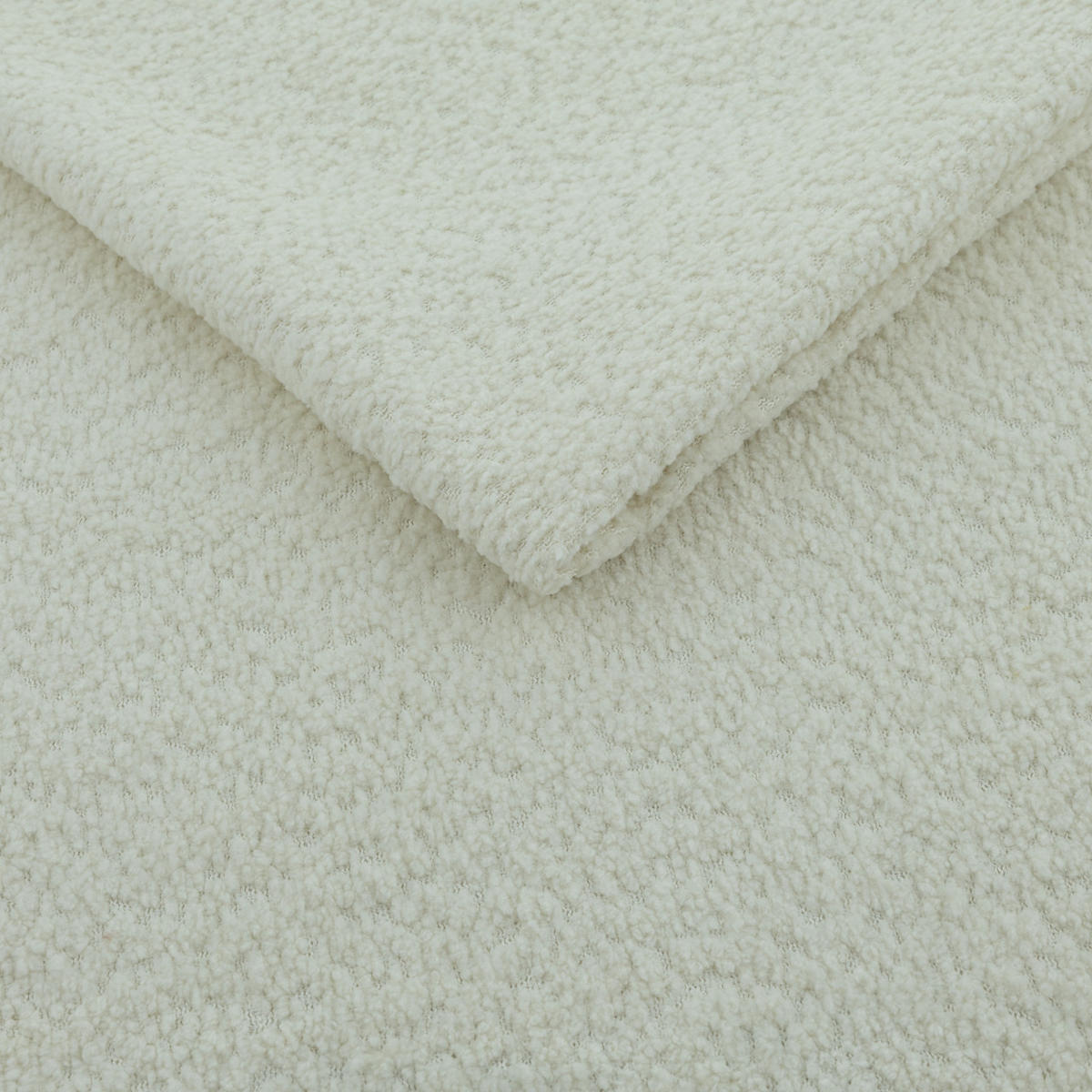 POLSTERBETT LANDARE 200x200 cm Creme Bouclé (Stoff Coral) - mit Bettkasten und Lattenrost - Creme, Holzwerkstoff/Textil (200/200cm) - Ravio