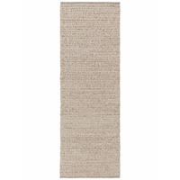 WOLLTEPPICH Lana Beige 70x200 cm - Beige, Textil (70/200cm) - benuta Pure