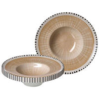 GOURMETTELLER Natura Creme ø 28 cm 6er Set - Creme, Keramik (28cm) - Ritzenhoff Breker