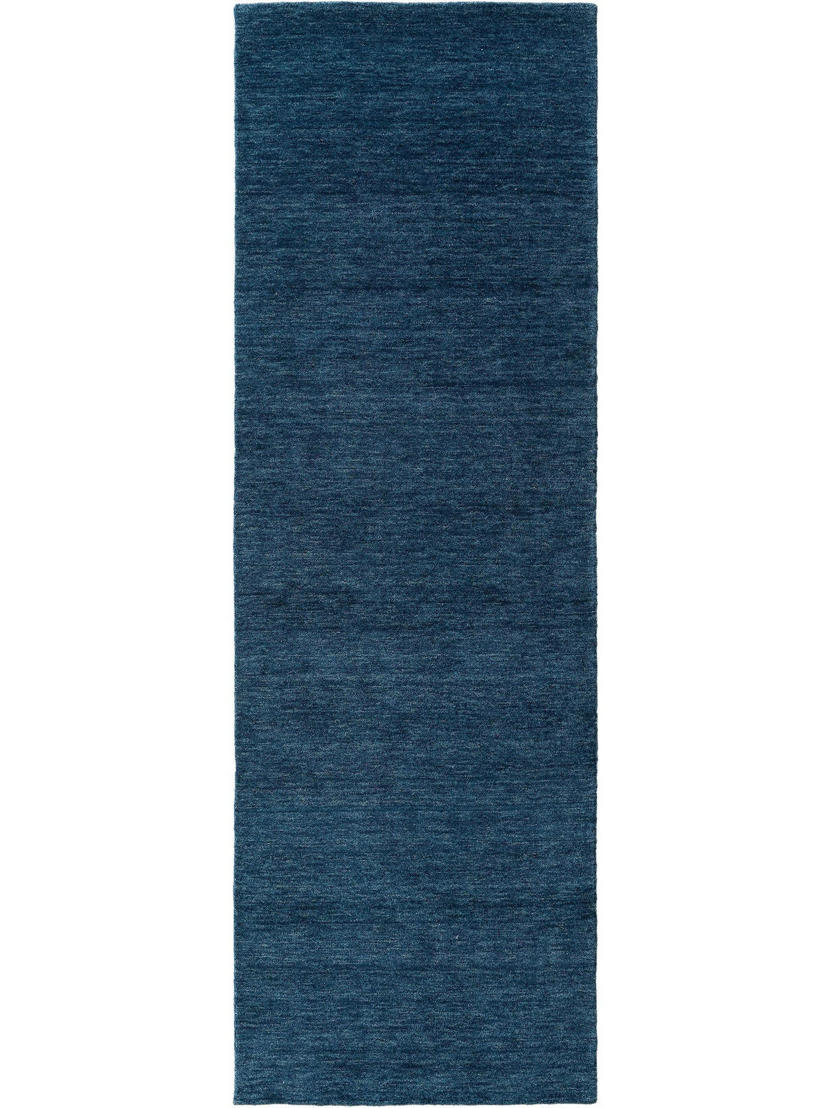WOLLTEPPICH Jamal Blau 80x300 cm - Blau, Textil (80/300cm) - benuta Nest