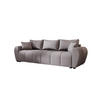 SOFA MOLISA mit Schlaffunktion COSMIC 160 mit Stauraum - Grau, Textil (86/82/246cm) - Bedante