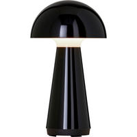 LED-AKKU-TISCHLEUCHTE - dimmbar mit Touch-Sensor für Innen und Außen in Schwarz - Schwarz, Kunststoff (16/16/28.5cm) - Northpoint