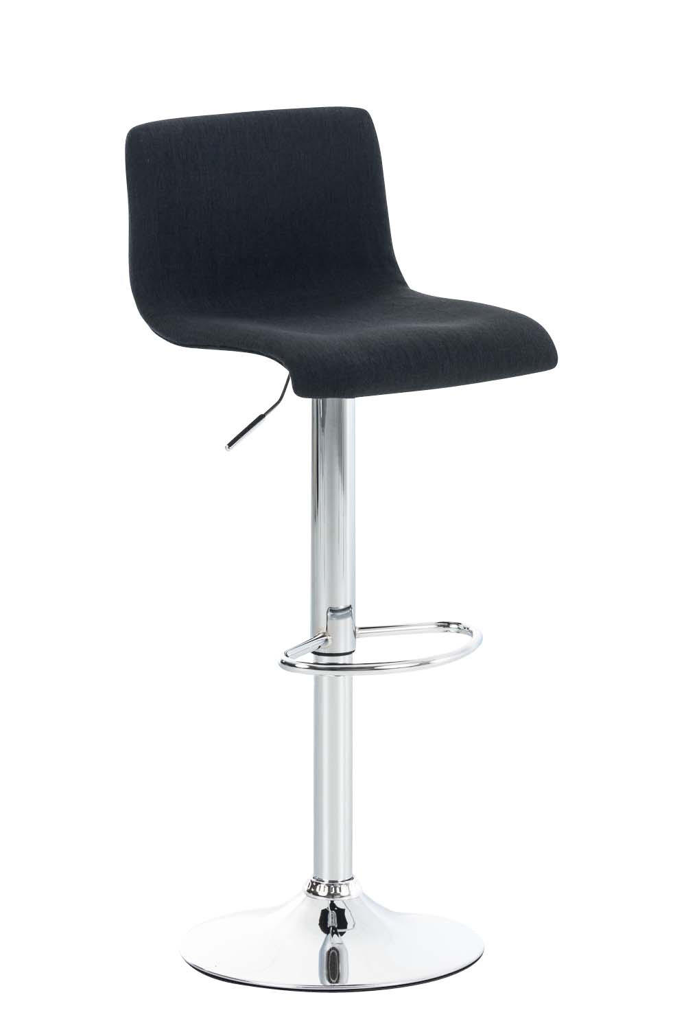 Deluke Barhocker Schwarz 39x84x36 cm