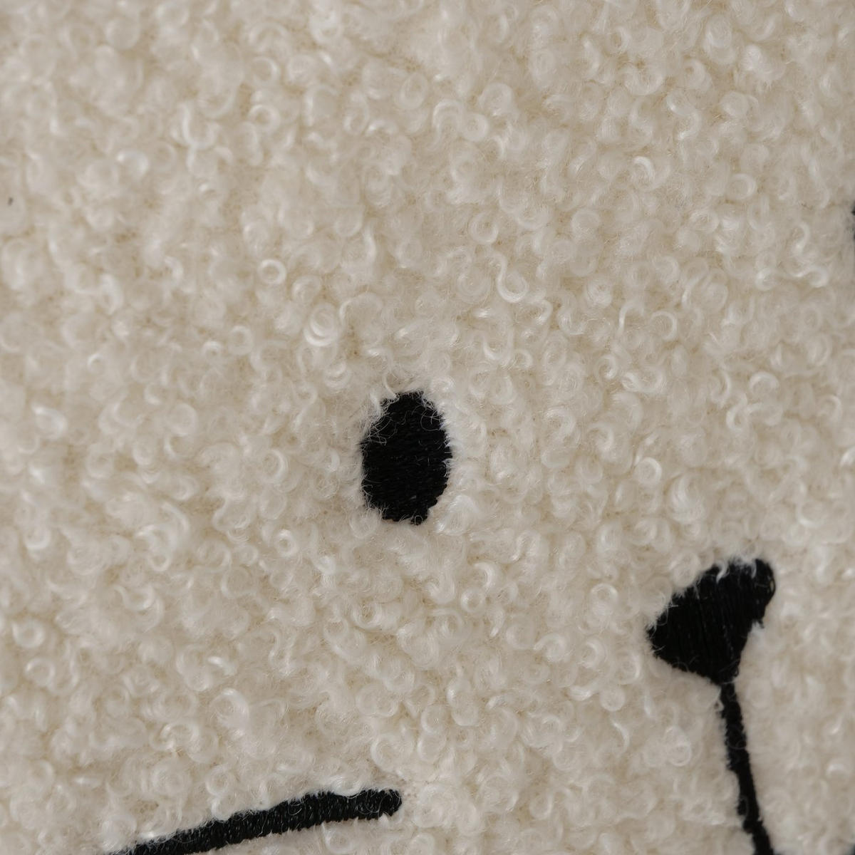 KORB Nikkel mit Hasenmotiv - Beige, Textil (18/27/18cm) - Boltze Home