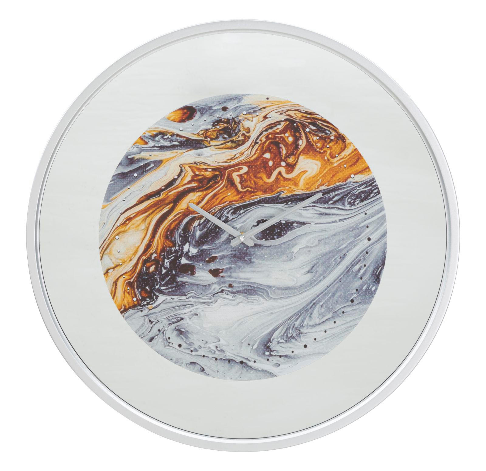 Mauro Ferretti Wanduhr Mehrfarbig 60x60x5 cm