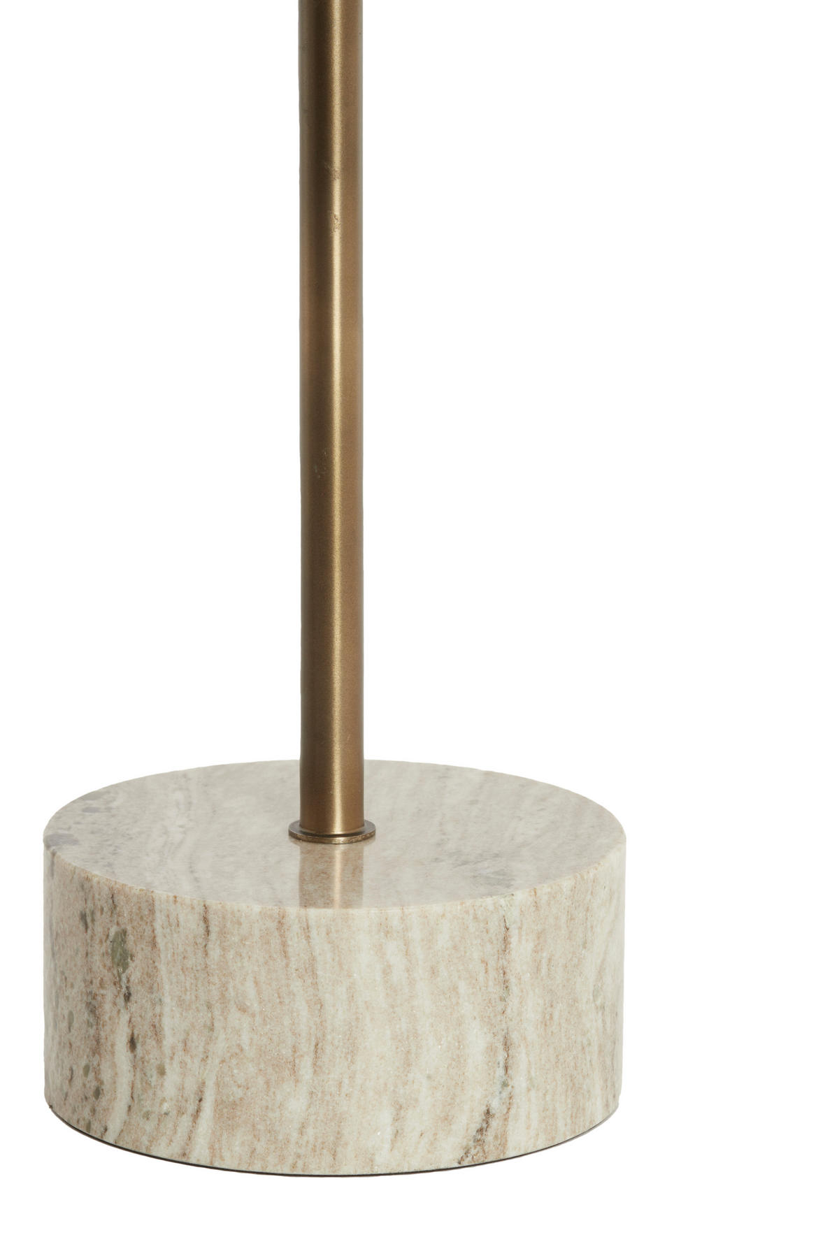 BEISTELLTISCH Civita Braun 41/41/53 cm - Graubraun, Stein (41/41/53cm) - Light & Living