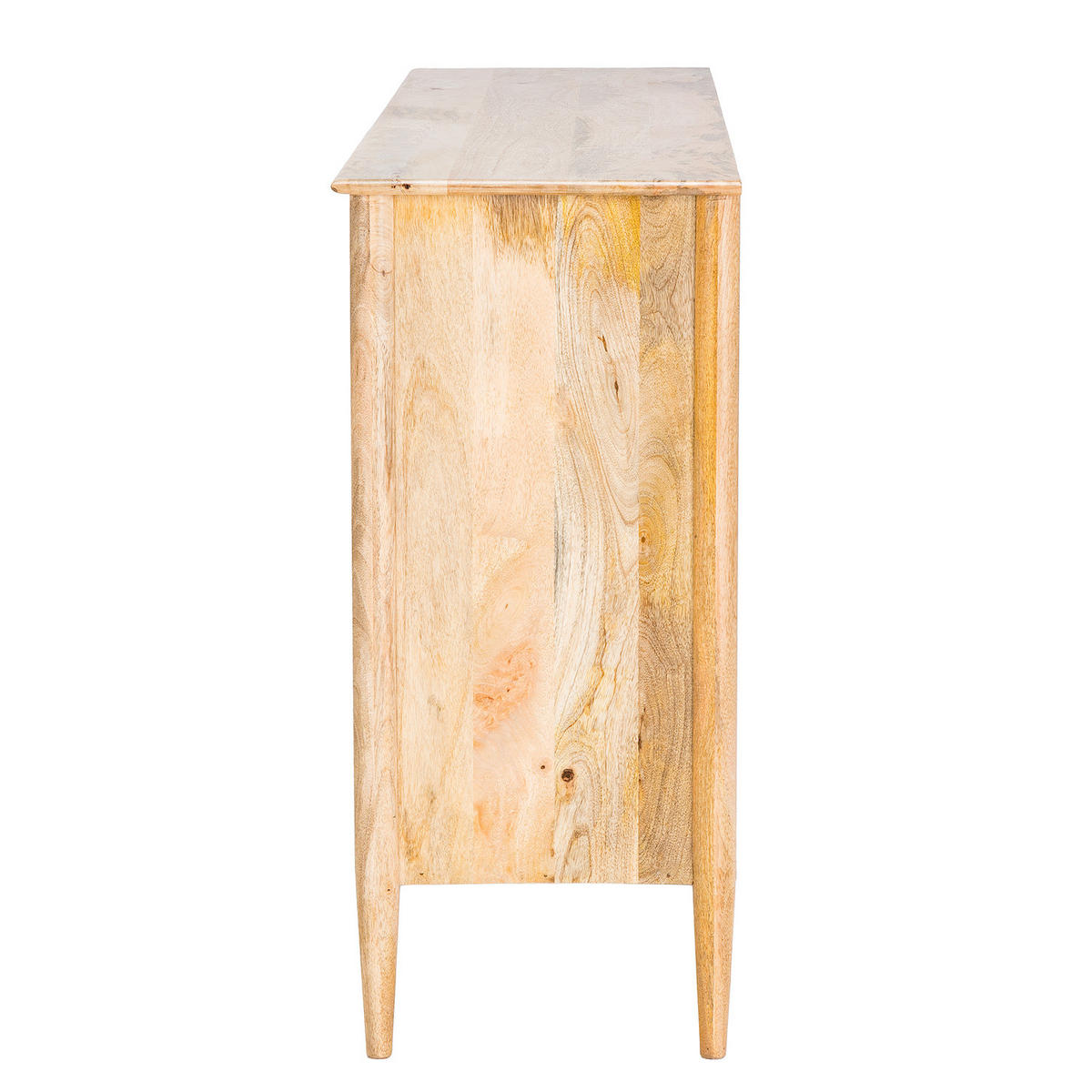 MASSIVES SIDEBOARD mit 4 Türen - Mango - Braun, Mangoholz/Holz (160/90/40cm) - home24