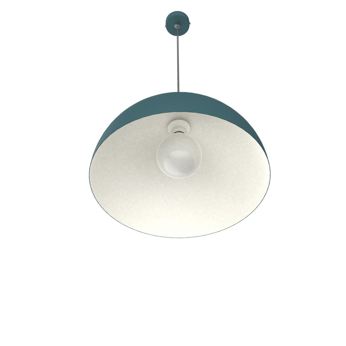 HÄNGELEUCHTE - Blau, Metall (40/40/20cm) - Lumicom