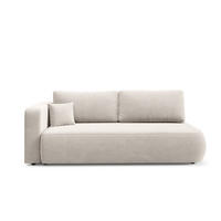SCHLAFSOFA mit Bettkasten Beige - Beige/Schwarz, Holz/Holzwerkstoff (228/82/106cm) - Furnisell