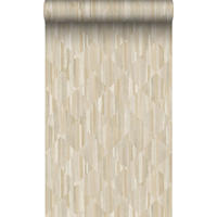TAPETE 3D Holzoptik 50 x 900 cm - Beige, Papier (50/900cm) - Origin Wallcoverings