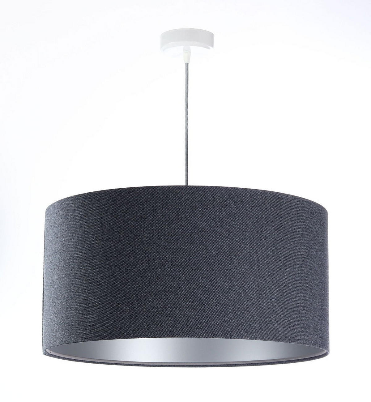 HÄNGELEUCHTE Blau 50/25 cm - Blau/Grau, Kunststoff (50/0.8/25cm) - ONZENO