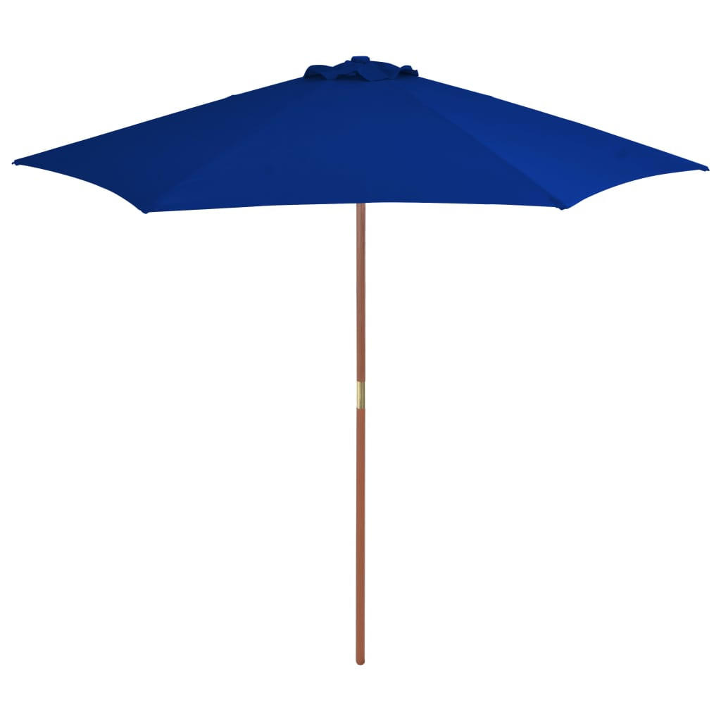 furnicato Sonnenschirm Blau 270x270 cm