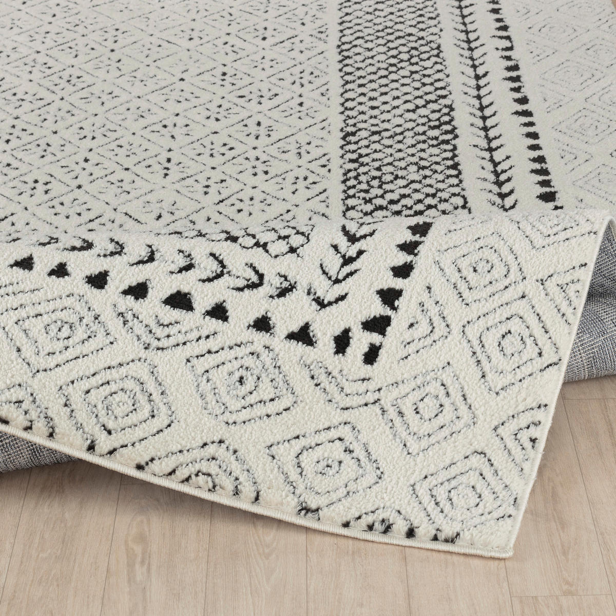 KURZFLORTEPPICH 160/213 cm Weiß - Weiß, Naturmaterialien/Textil (160/213cm) - LIVABLISS