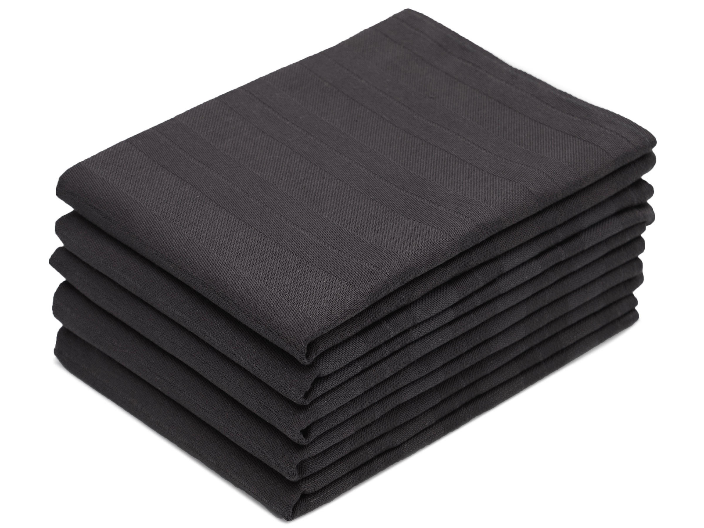 GESCHIRRTÜCHER, 5er-Set, 100% Baumwolle - Grau, Textil (50/70cm) - Zollner