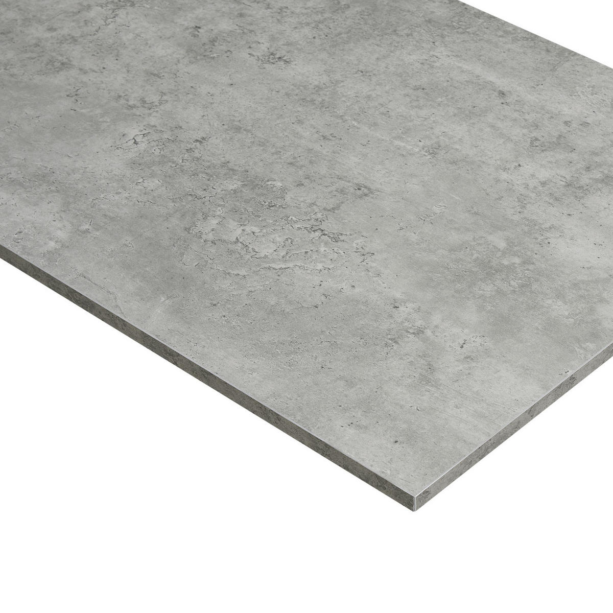 ESSTISCH SAMUEL, Beton ,120/60/76 cm - Schwarz/Grau, Holzwerkstoff/Metall (60/120/76cm) - B&D Home