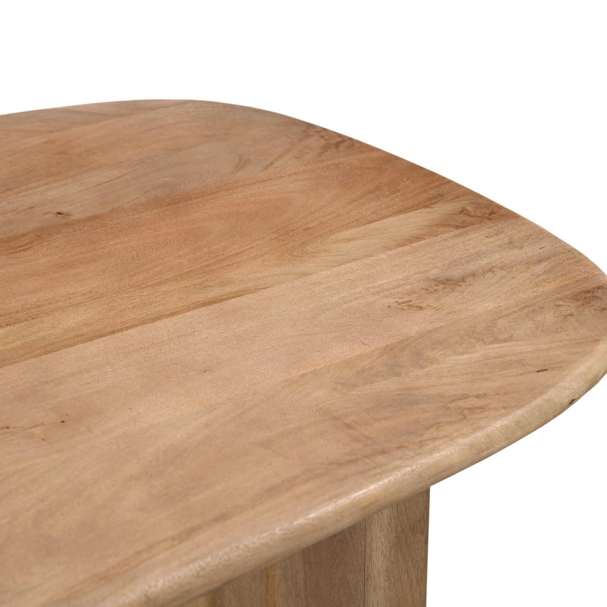 ESSTISCH oval aus Mangoholz 200cm, natürlich - Braun, Holz (200/100/77cm) - Giga Meubel
