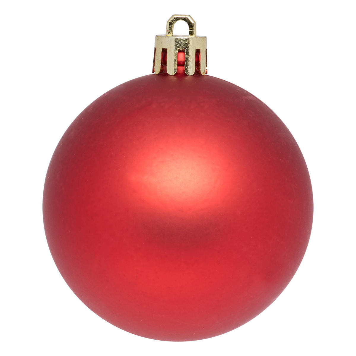 CHRISTBAUMKUGELN 25er-Set Ø 6 cm - Rot, Kunststoff (6/7.2/6cm) - Atmosphera Createur d´interieur