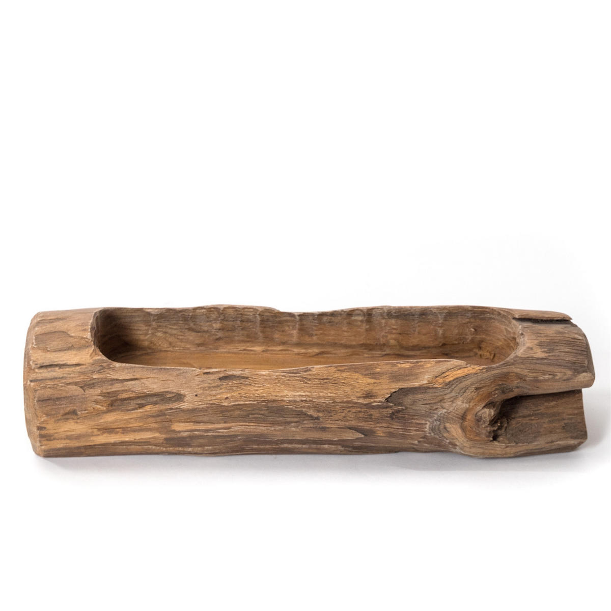 HOLZ-SCHALE Fiore 40 Teakholz naturfarben - Naturfarben, Holz (13cm) - DESIGN DELIGHTS