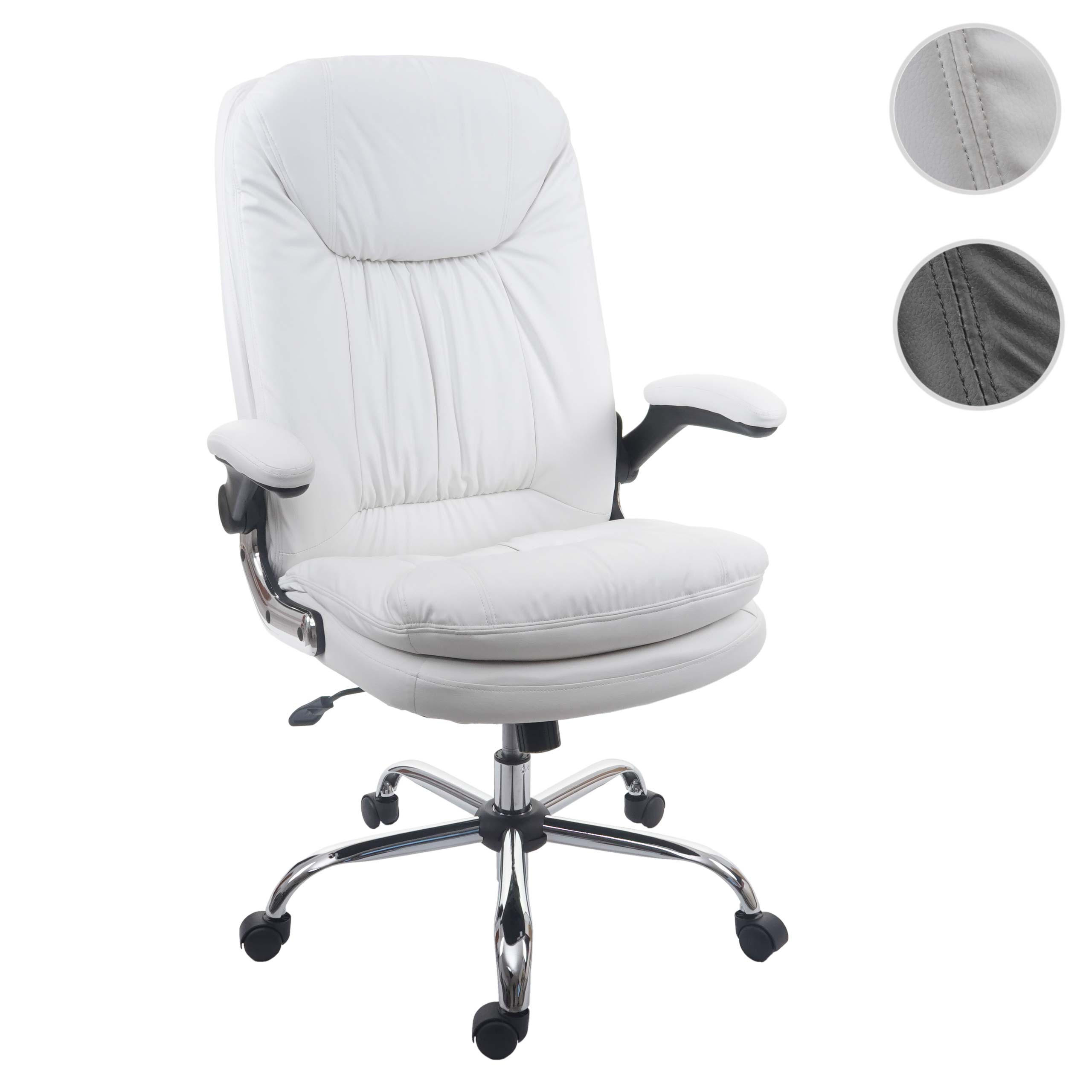 BÜROSTUHL Weiß - Weiß, Textil (72/117/76cm) - MCW