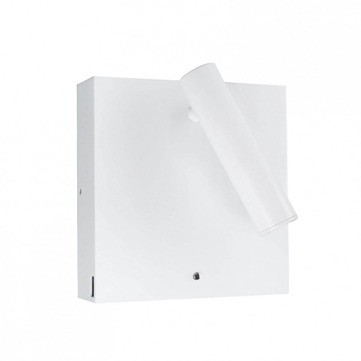 WANDLEUCHTE Lancaster, Weiß, 16cm, Dimmbar - Weiß, Metall (4/16/15.5cm) - KOSILUM