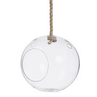 DEKOVASE 18/18/20 cm - Transparent, Glas (18/20cm) - Giftdecor