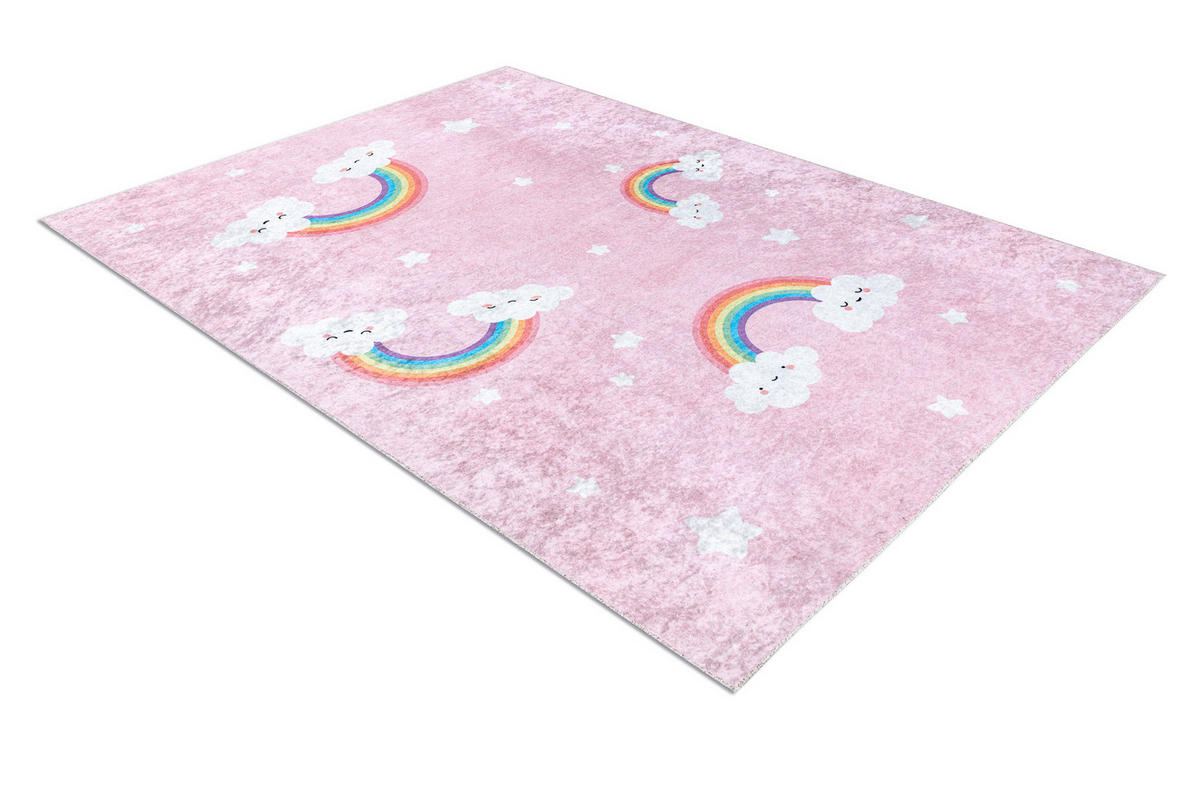 TEPPICH Junior 160/220 cm - Pink, Textil (160/220cm) - rugsX
