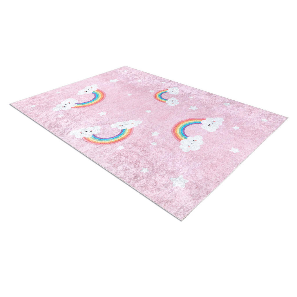 Thumbnail - rugsX Teppich, Pink, Textil, Rechteckig, 160x220 cm, Teppiche & Böden, Teppiche, Teppich Kinderzimmer
