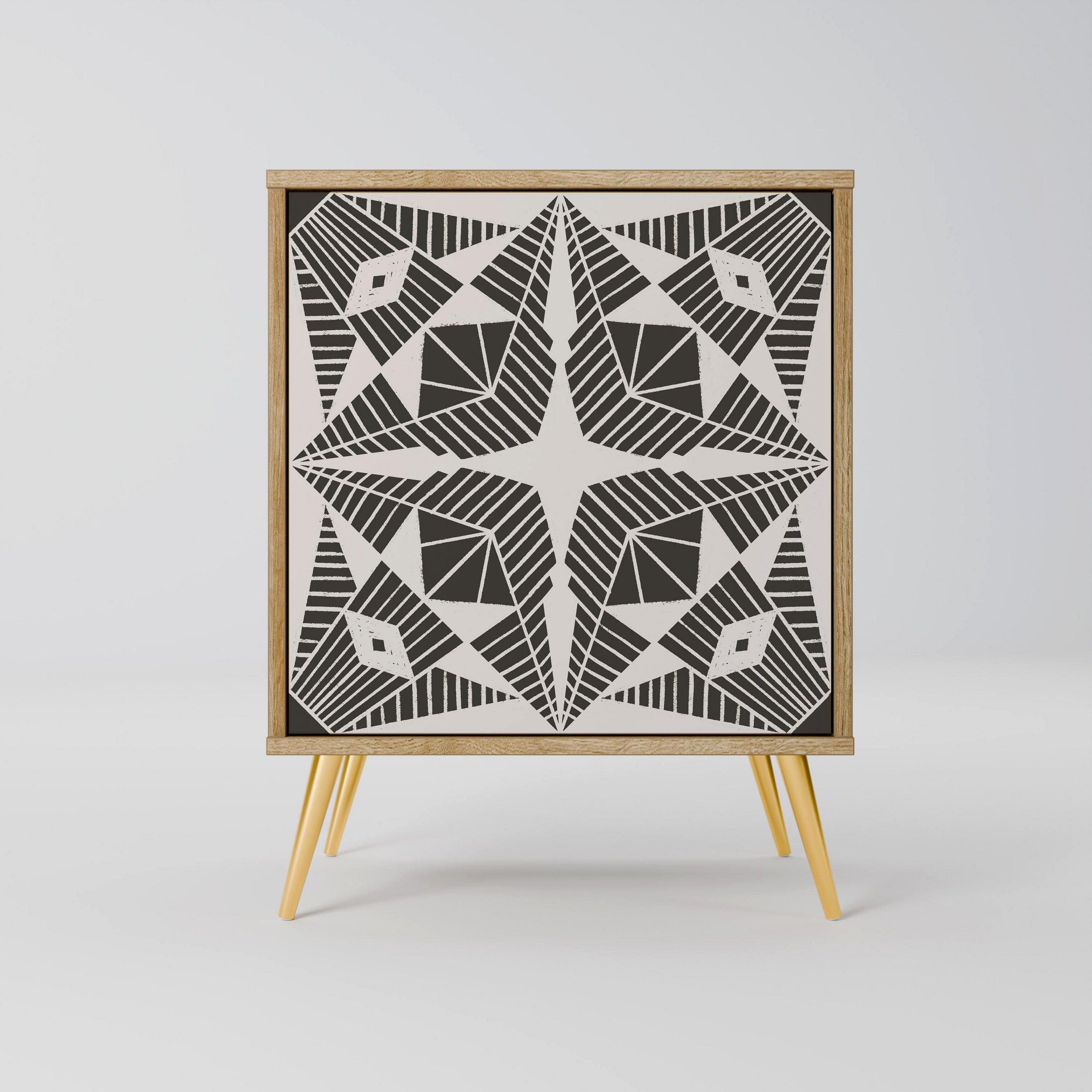 SpaceRebels Sideboard Eiche 57.5x75.5x42 cm