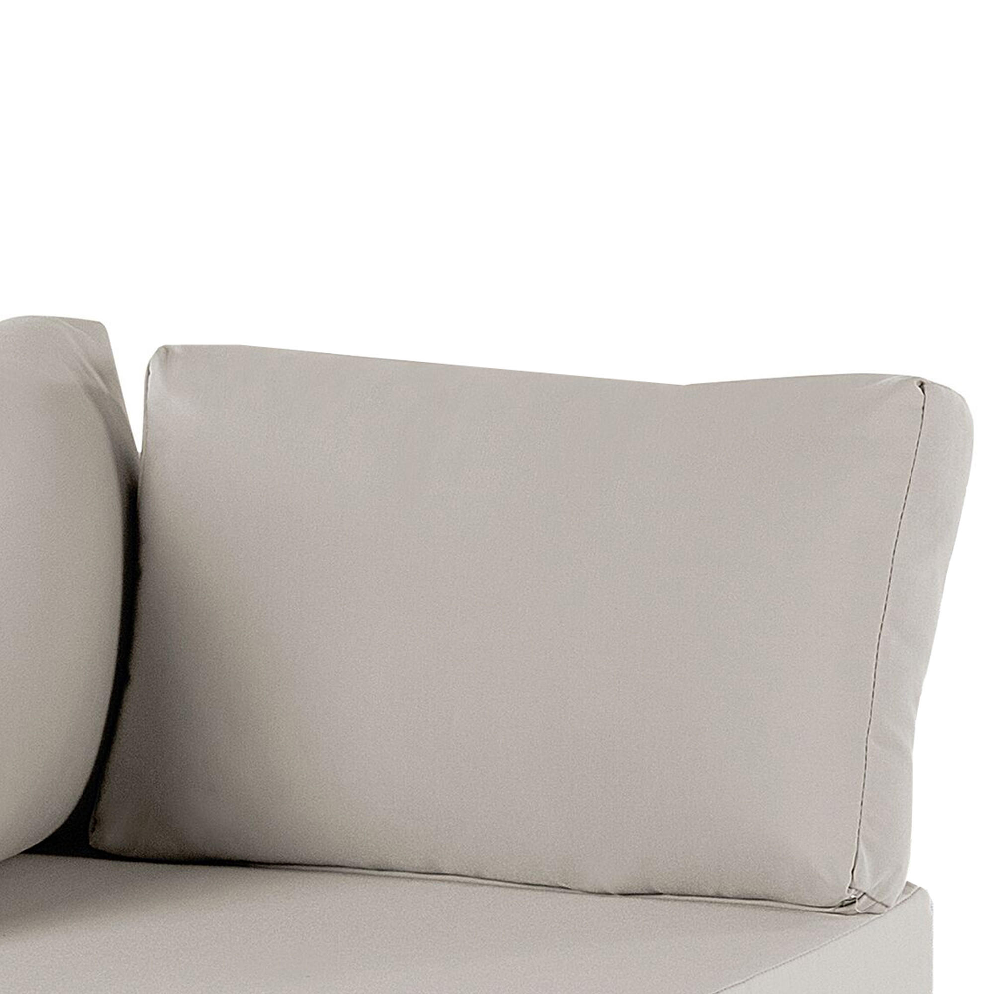 OUTDOOR-KISSENBEZUG-SET Beige Sano - Beige, Textil (76/76cm) - Beliani