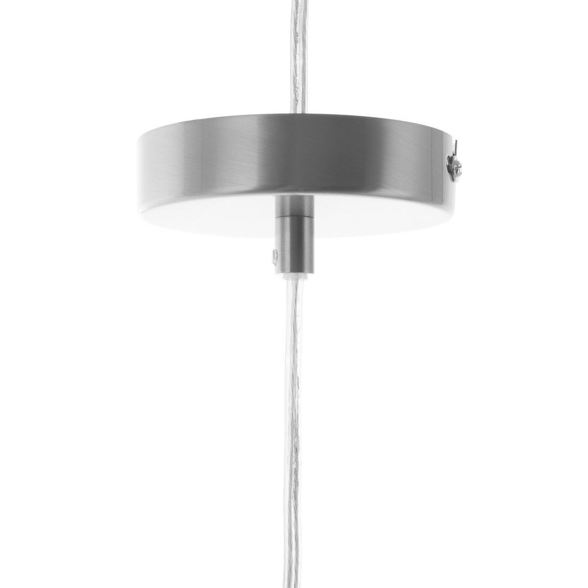 HÄNGELEUCHTE Santon 20/20/136 cm - Transparent, Glas (20/20/136cm) - Beliani