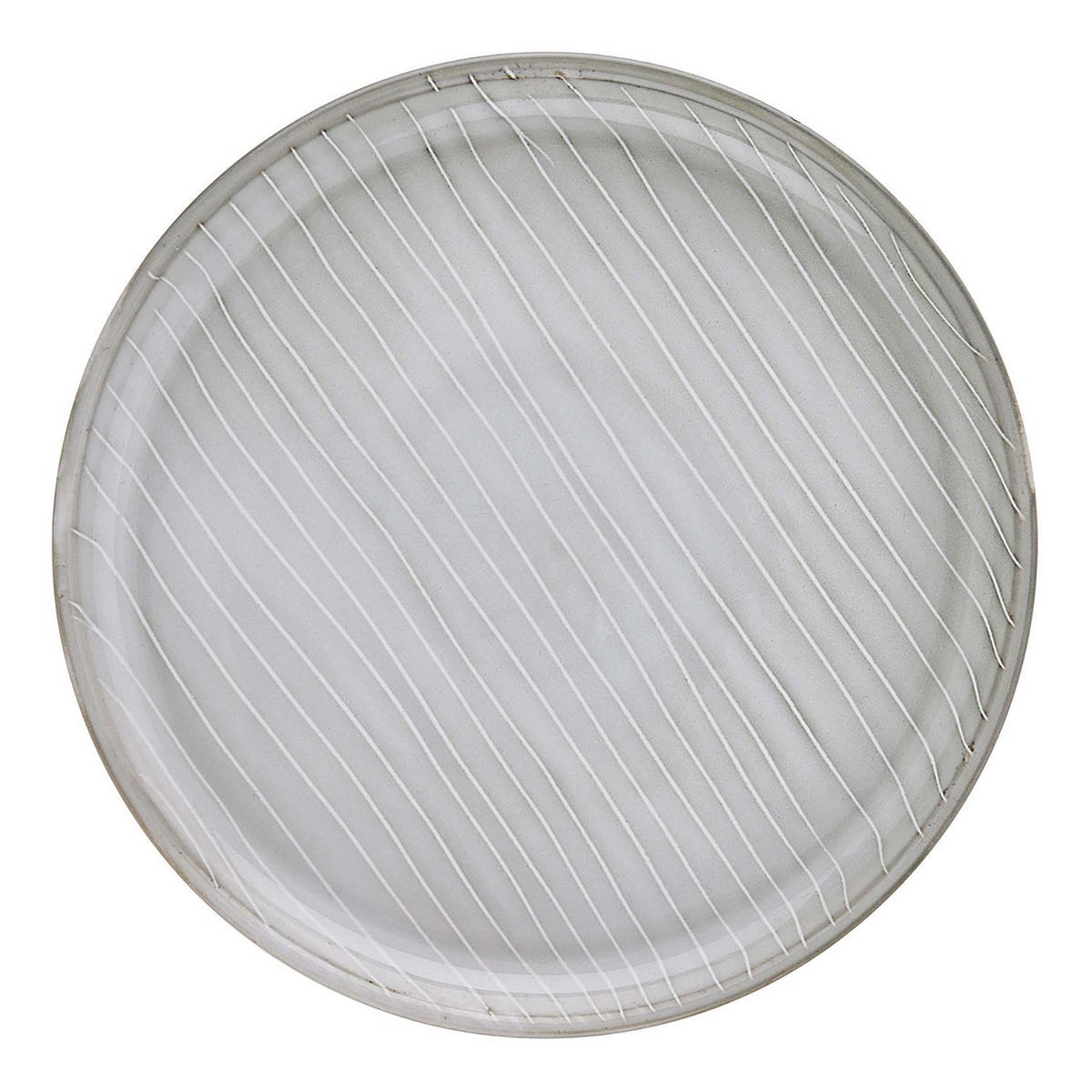 TELLER (4er Set) Henley - Grau, Keramik (22/22/2cm) - Butlers